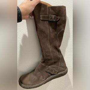 Born Brown Knee-High Nubuck Boots 8
